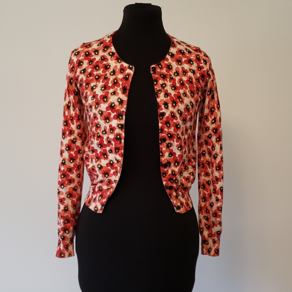 Floral cardigan